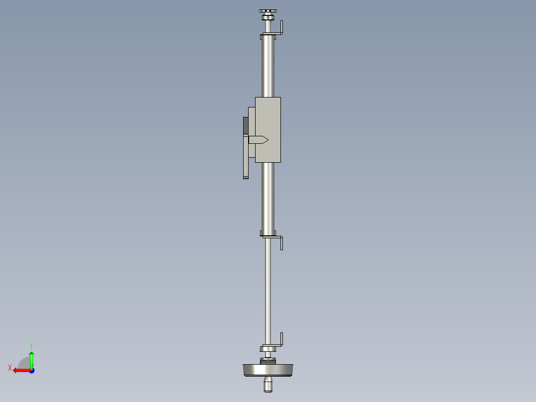 存储区手动调整总成后视图