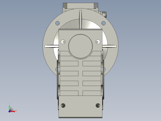 减速电机NMRV110-30-112B5-4KW前视缩略图