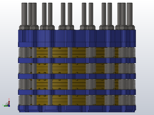 HSLP系统气动水冷盘式制动器_HSLP2404左视缩略图