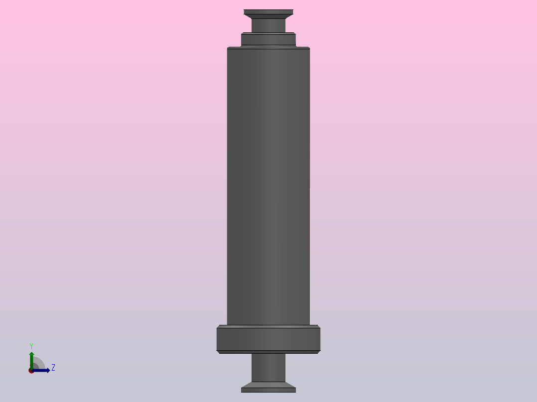 焊接式直通过滤器[DN50]左视图
