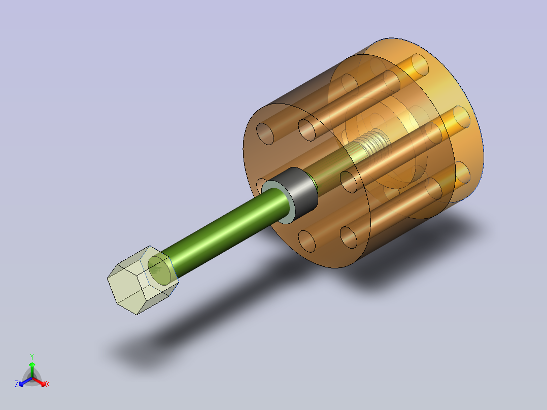 练习jiaju正等轴测图