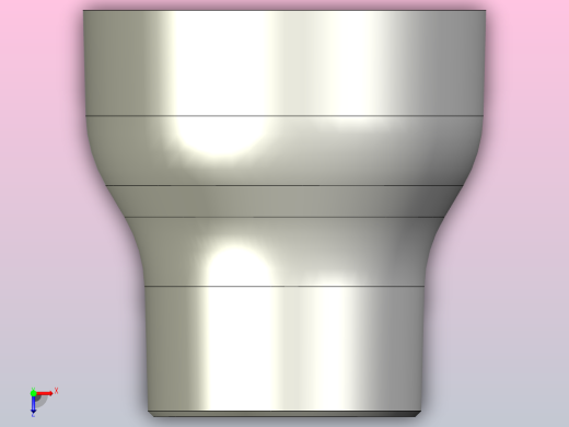 4 至3 集尘软管变径管俯视缩略图