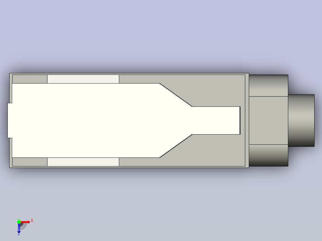 D4MC_1020欧姆龙微动开关俯视图