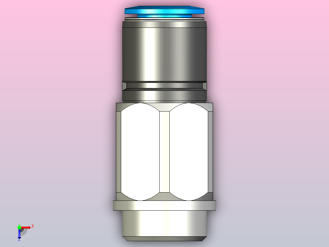快插接头QSR-G1_2-12俯视图