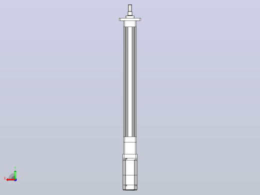 轻载电动缸TPA-ESR40-1210C-L350-M-FA-W-P40-C3后视缩略图