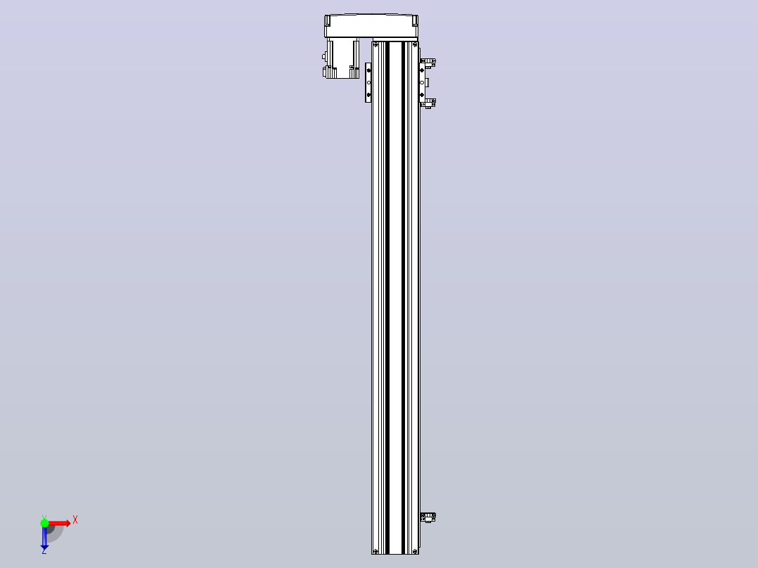 钢基模组TPA-KNR-8610C-940A1-ML-H0S1俯视图