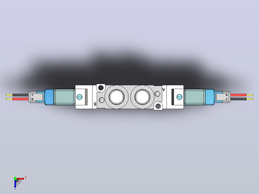 SMC电磁阀SY5220-5LZD-01俯视缩略图