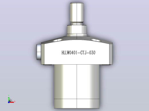 HLLW0401-CTJ-030气检拉式夹紧器前视缩略图