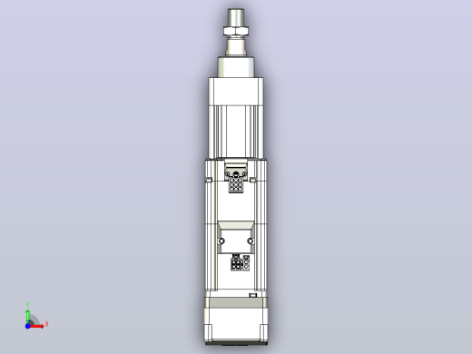 轻载电动缸TPA-ESR40-1210C-L50-MR-W-P40-C3前视缩略图