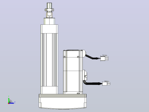 轻载电动缸TPA-ESR40-1210C-L50-MR-W-P40-C3左视缩略图