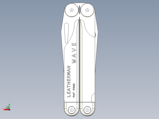 Leatherman Wave Original多功能工具后视缩略图