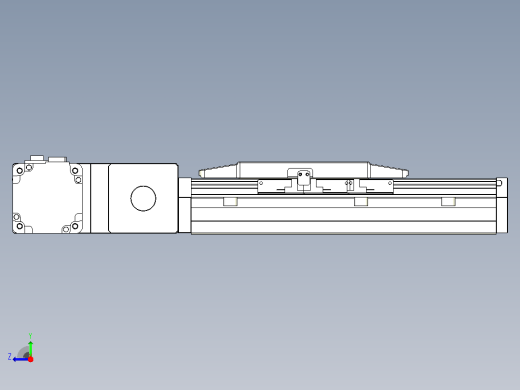 机器人皮带驱动直线轴TPA-GCB-150-P80-L50-QL-M75-N3右视缩略图