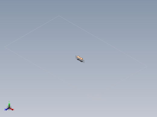Axial0_6电阻电子电容正等轴测缩略图