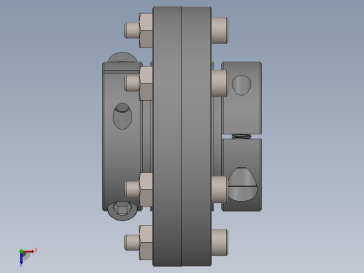 联轴器俯视缩略图