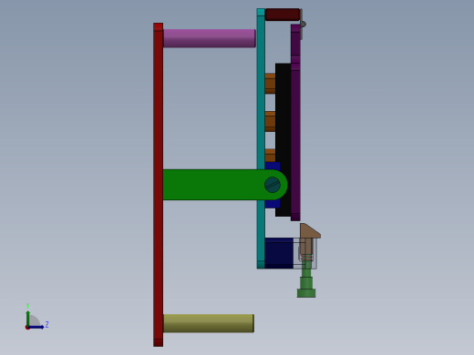 焊接治具左视缩略图