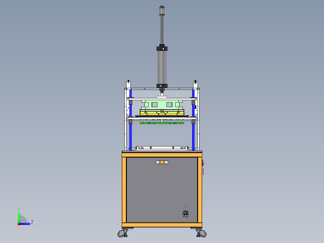 热熔治具_8228左视图