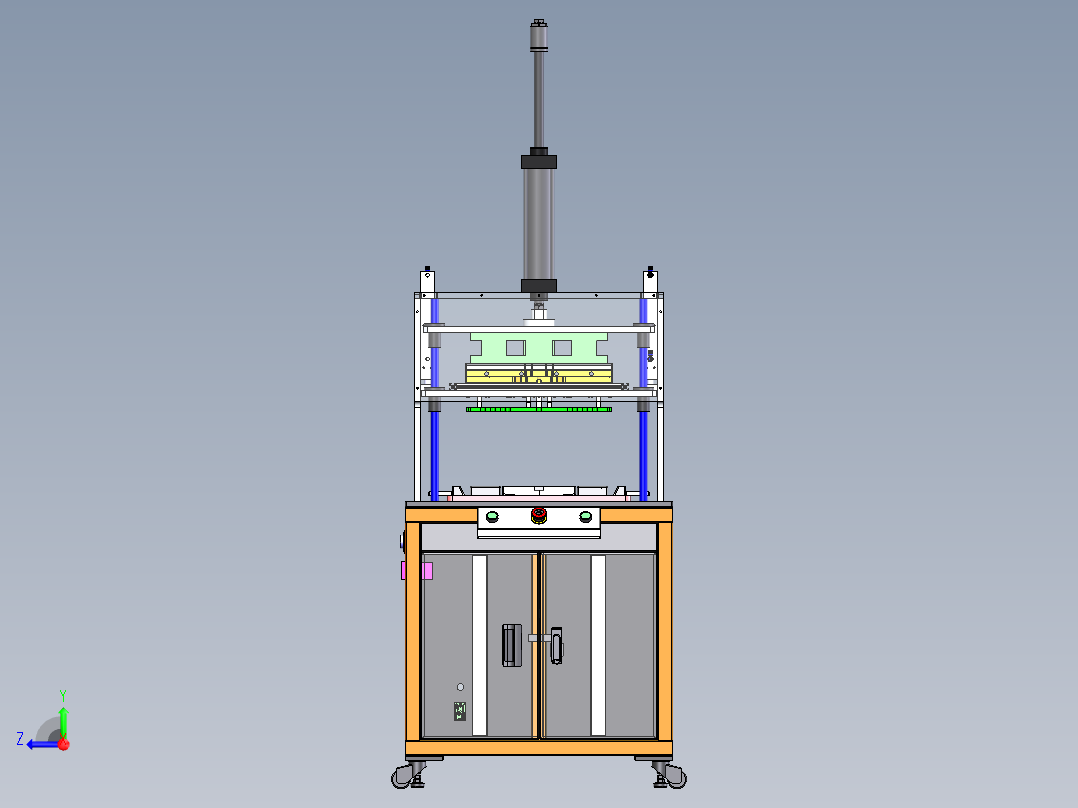 热熔治具_8228右视图