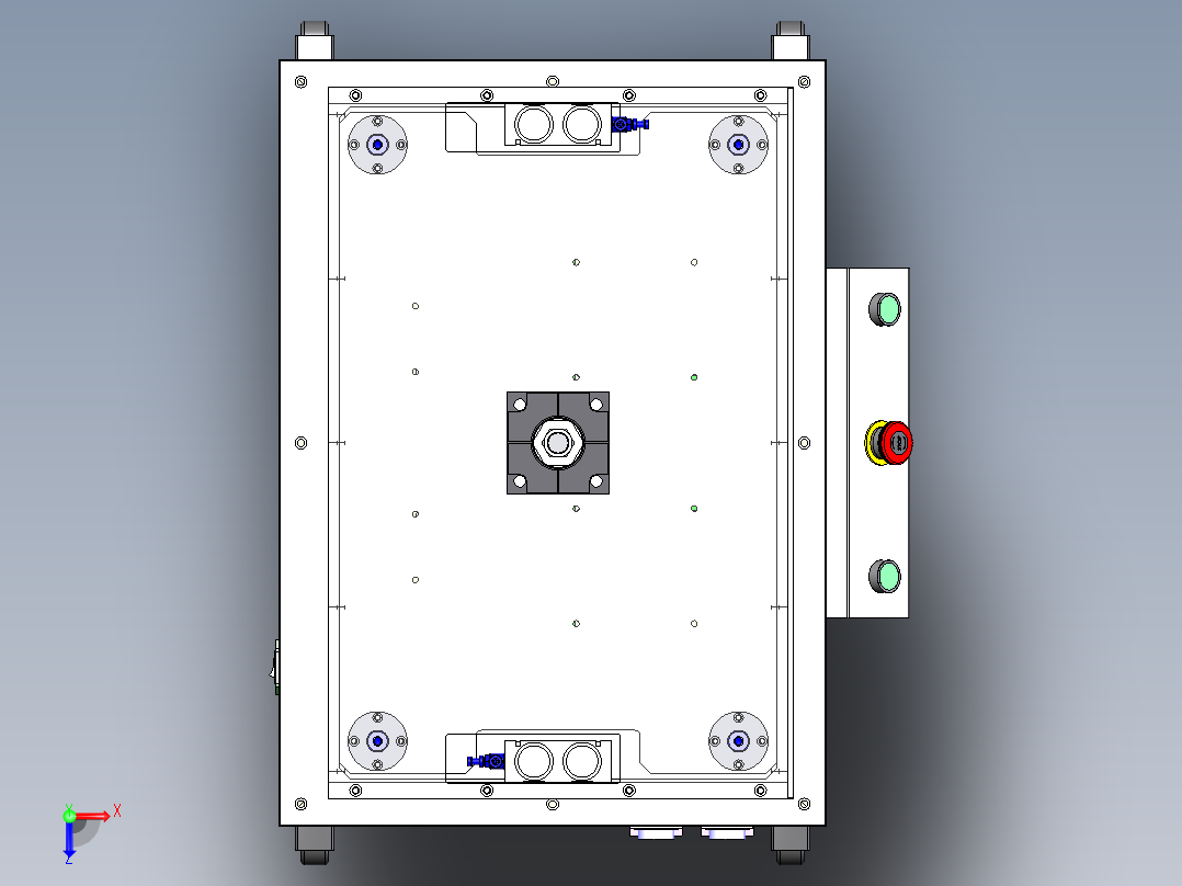 热熔治具_8228俯视图