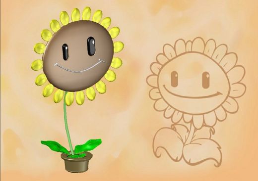 植物大战僵尸向日葵缩略图