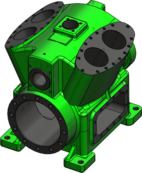 制冷压缩机缸体