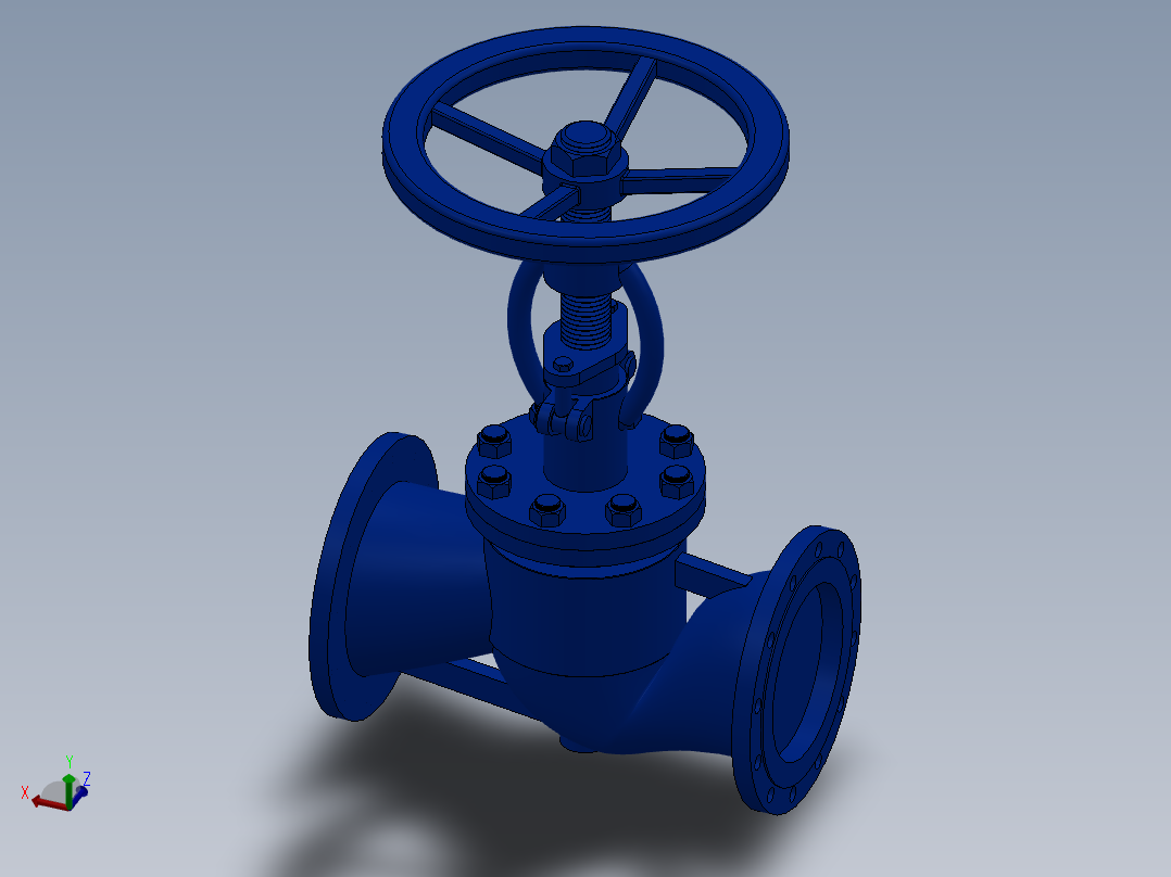 法兰截止阀-铸铁 DN15-DN300