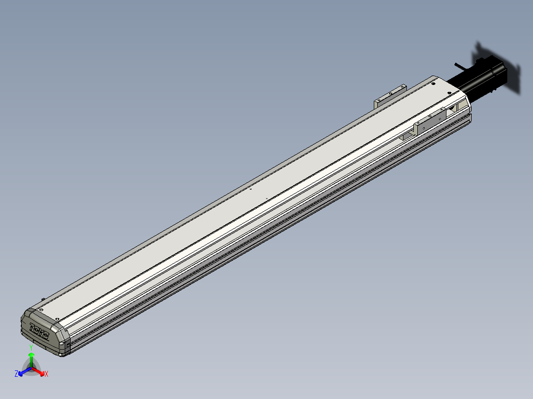 Toyo东佑达直线模组-ETH13-1050-BC-400W+煞車主视图