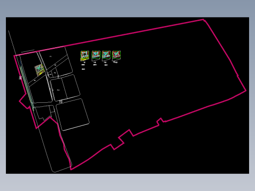 J114－现代风15班幼儿园建筑设计方案效果图总平面CAD图纸SU模型素材