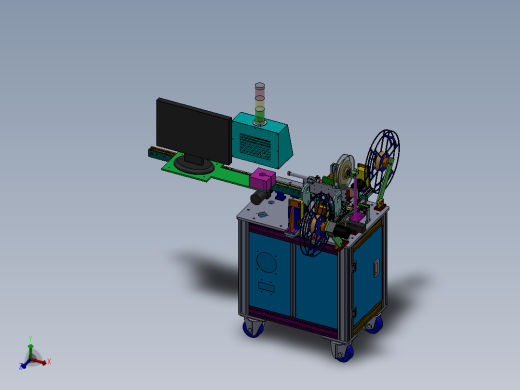 富士康订制的自动检测包装机
