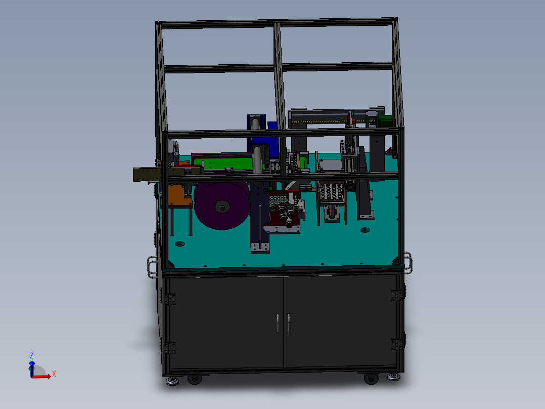 非标检测贴胶包装一体机