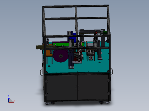 非标检测贴胶包装一体机