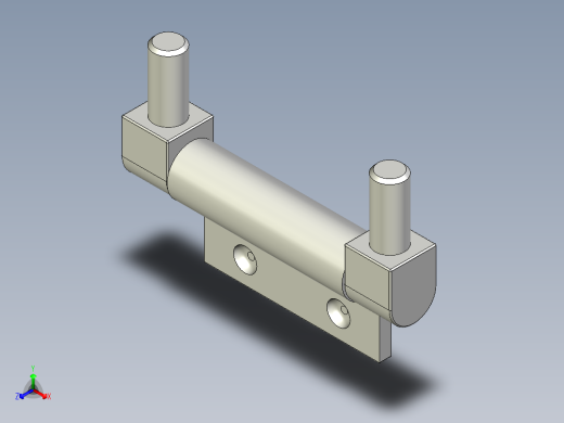 鋼製鉸鏈(焊接型)WSH-3D多系列多零件图纸模型