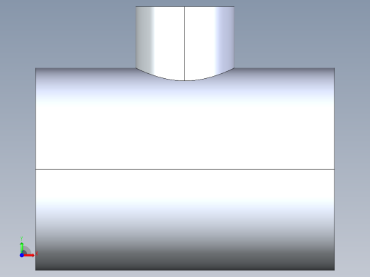 CPVC管件02-Sch80_ReducingTee_SxSxS_9801-248_2in x 0.75in前视缩略图