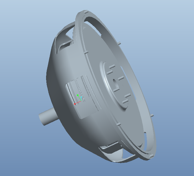重型载货汽车双片离合器系统设计与仿真【三维PROE】【6张CAD高清图纸、文档所见所得】【YC系列】