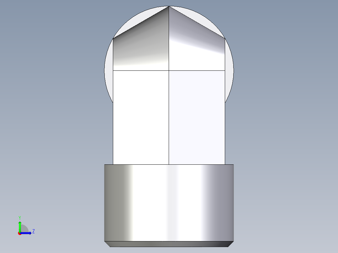 卡套式工业通用硬管接头EO_Union_elbow_W14S71X左视图