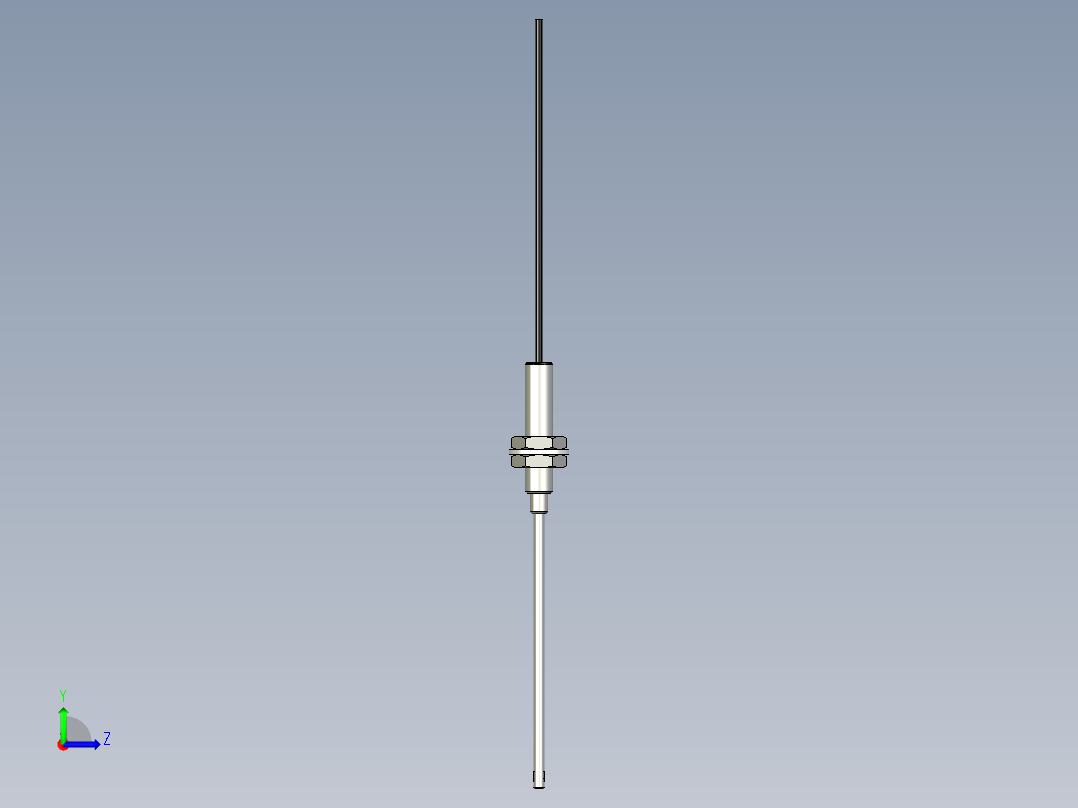 侧视光纤_漫反射型FR-F410-M左视图