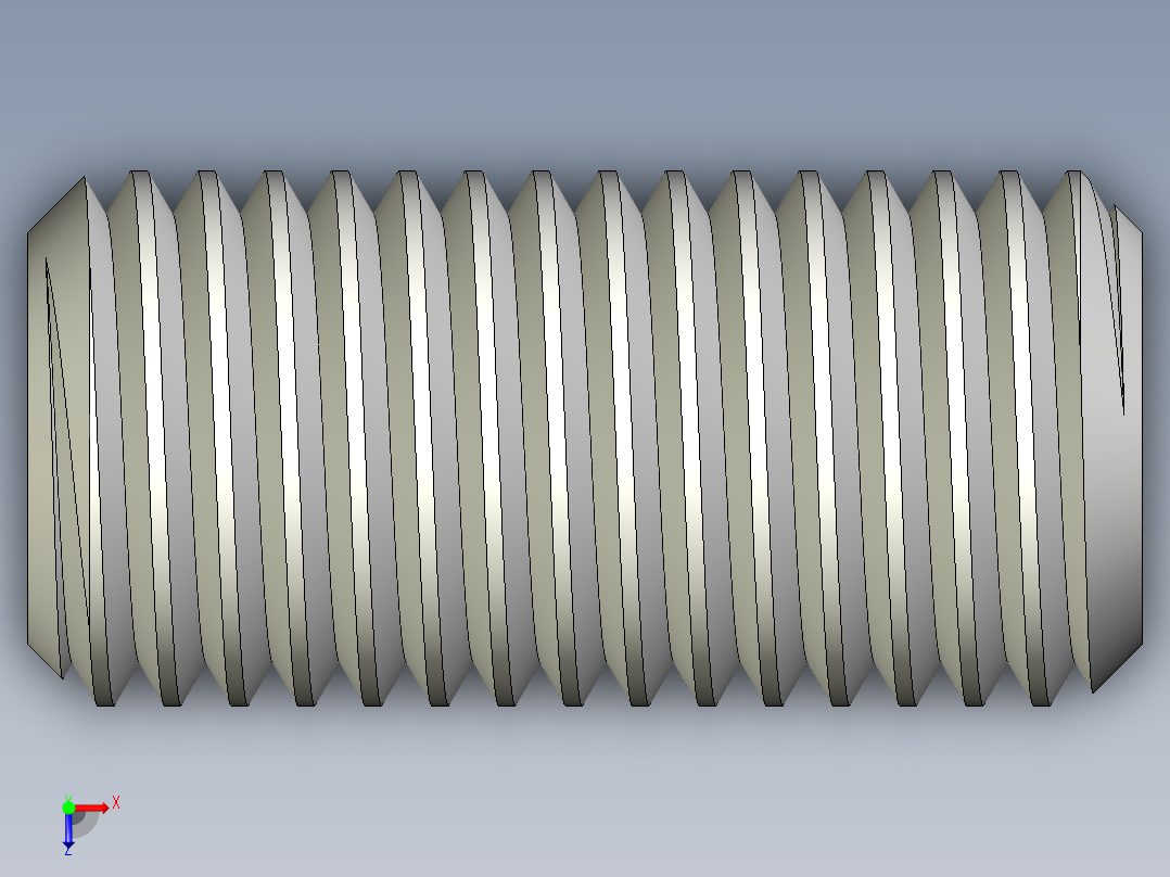 DIN 913-ISO 4026 固定螺钉-M24 L=50.STEP俯视图