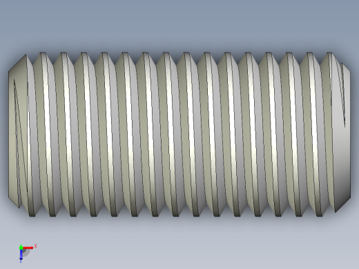 DIN 913-ISO 4026 固定螺钉-M24 L=50.STEP俯视缩略图