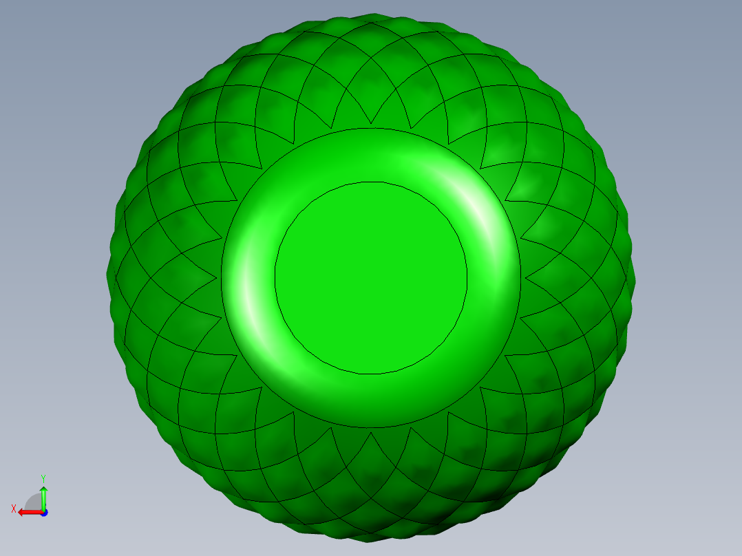 创意个性花瓶后视图
