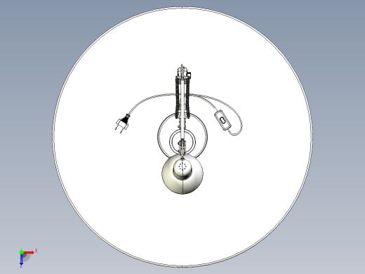 台灯俯视缩略图
