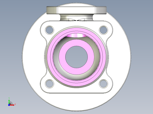 管道手动球阀-水管开关阀-手动阀门User Library-MD52C150DN20-2_MD52C150DN20.BP前视缩略图