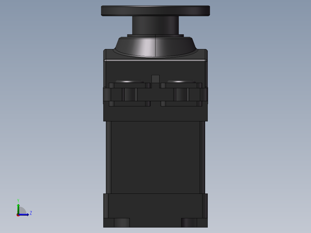 Savox SC-1258TG齿轮舵机左视图