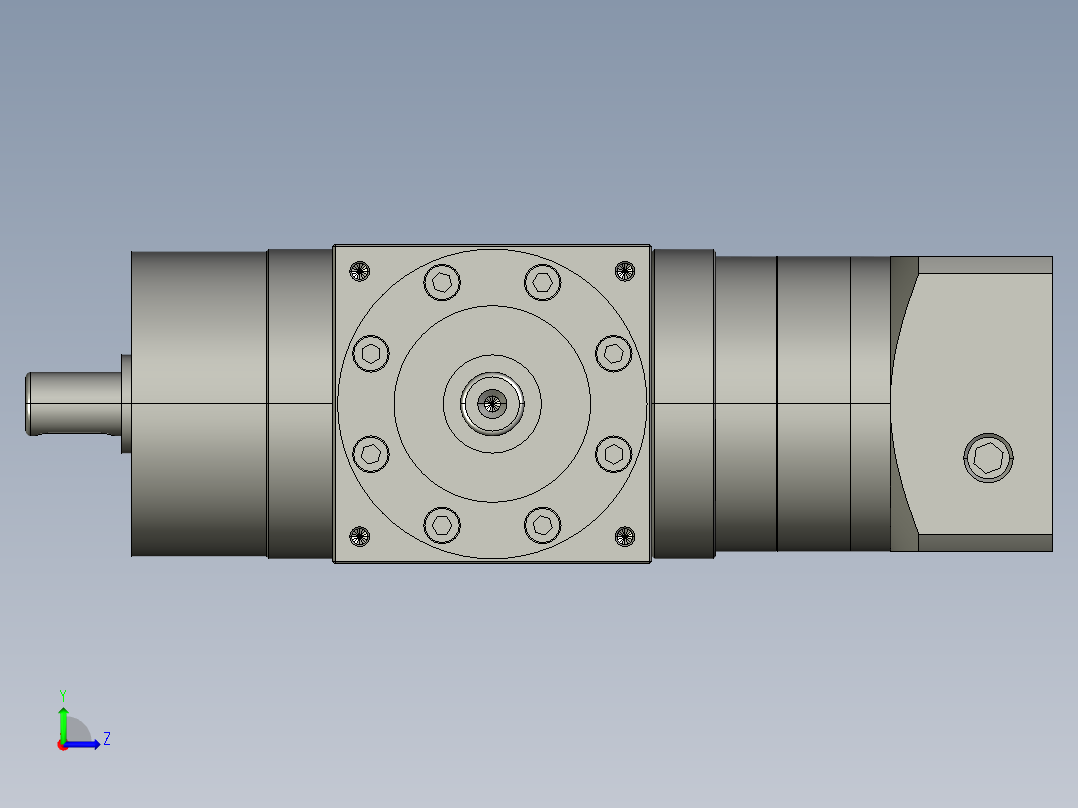HZT90FC-L2-(A)-S2-P2-(19-40-70-M6-90) (2)左视图