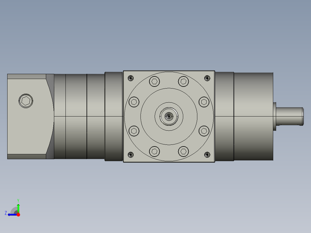 HZT90FC-L2-(A)-S2-P2-(19-40-70-M6-90) (2)右视图