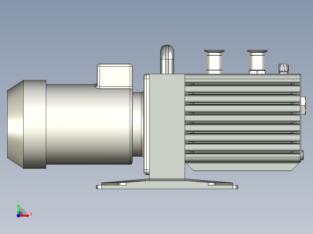 2НВР-5ДМ真空泵前视图