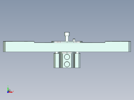 VT306-笔记本CNC工装夹具三维模型CNC2前视缩略图