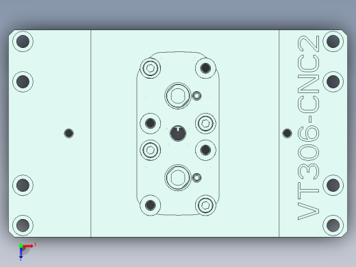 VT306-笔记本CNC工装夹具三维模型CNC2俯视缩略图