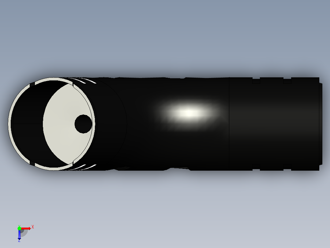 精益管 (51)俯视图