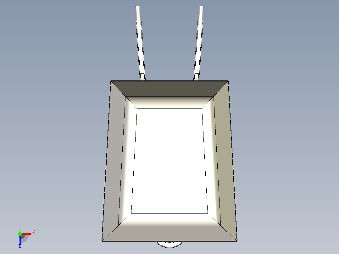 B3003345-独轮车俯视图