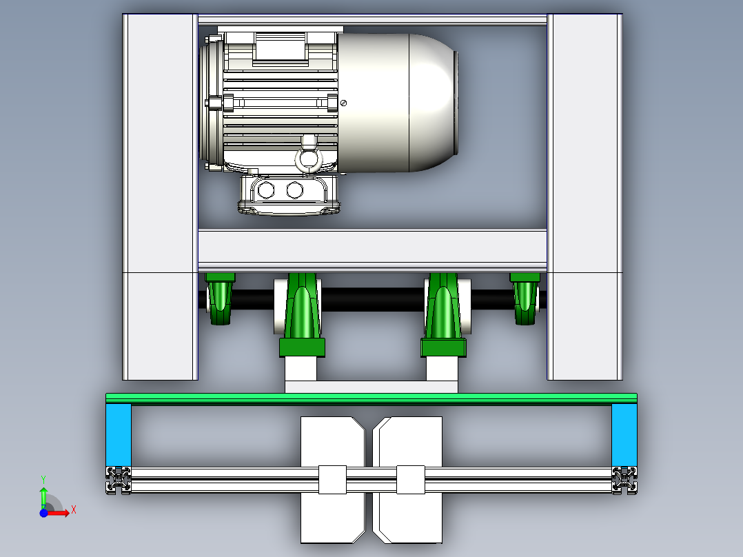 B3003905-模拟运输振动测试仪前视图