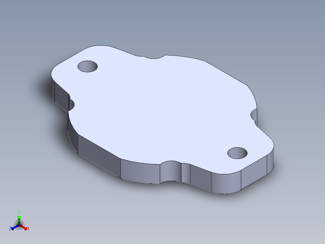 液压泵插头（带DXF文件）正等轴测图